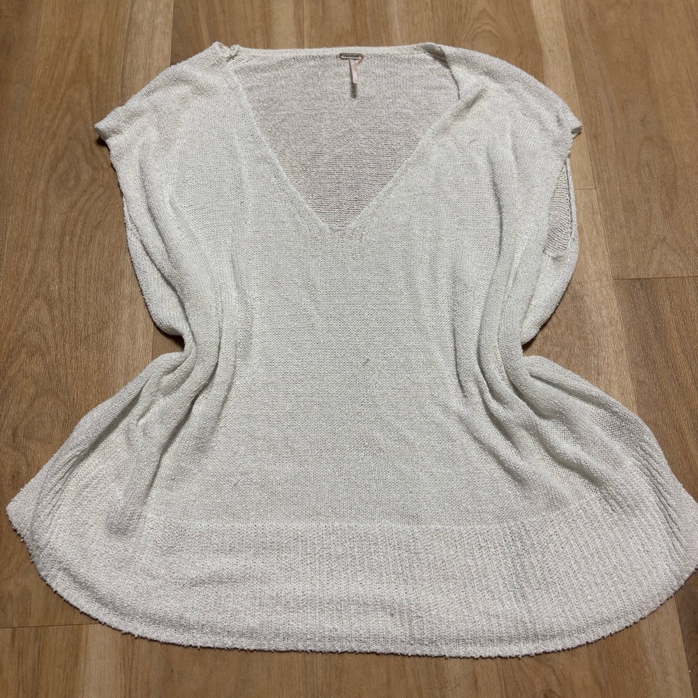 Free People Oversized Lightweight Knit Vest